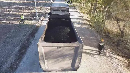 Bünyan'da o yol yenileniyor...