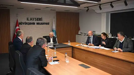 Büyükşehir'de deprem toplantısı...