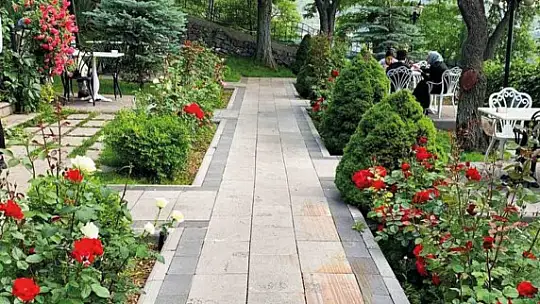 Muhteşem şehir manzarası ile bayramda açık
