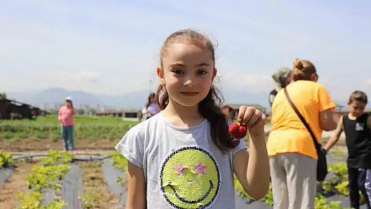 Doğal Ürünler Bahçesi'nin minik misafirleri
