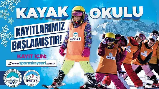Kayak okulu kayıtları devam ediyor