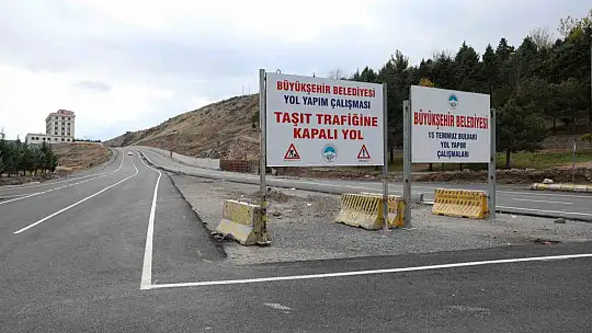 Kentin doğusu ve batısını birbirine bağlayacak o yol