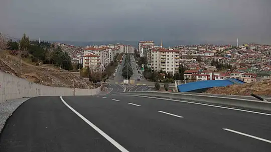 Kentin doğusu ve batısını birbirine bağlayacak o yol
