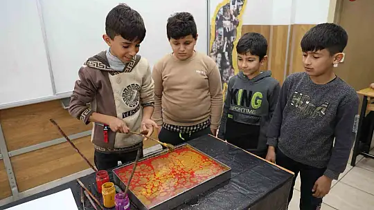 Hem eğlendiler hem öğrendiler