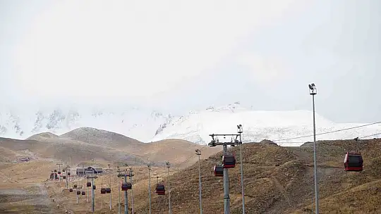 Kar sonrası görüntüler... Zirve beyaza büründü