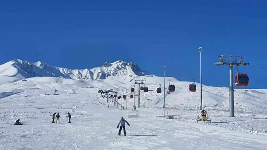 Müjde! Erciyes'te sezon açıldı