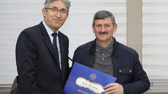 ERÜ'de 'proje ödülü' sevinci