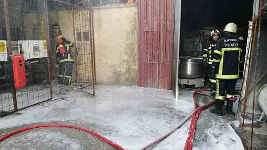 OSB'de fabrikada çıkan yangın söndürüldü