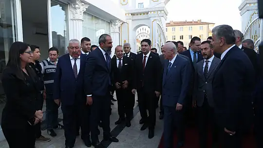 Tokgöz: Sayın Bahçeli'yi ağırlamaktan onur duyduk