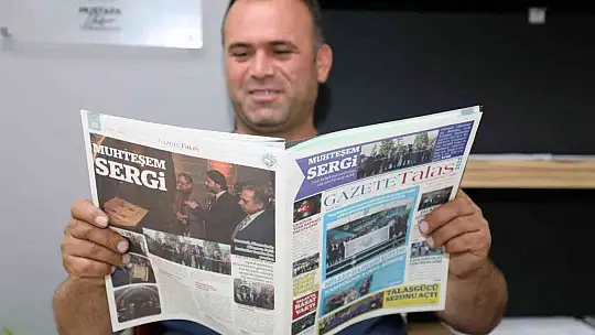 Talas Belediyesi gazete çıkardı...