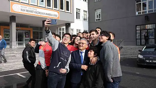 Büyükkılıç, öğrencilerle buluştu