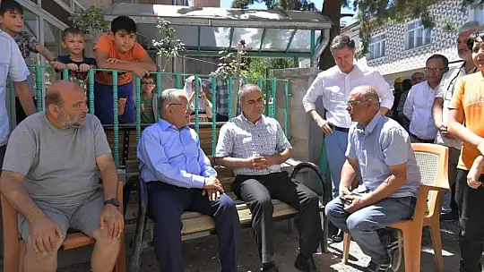 O mahallede doğalgaz çalışmaları başladı