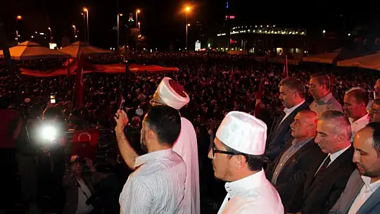 15 Temmuz'da Kayseri'de neler yaşanmıştı?
