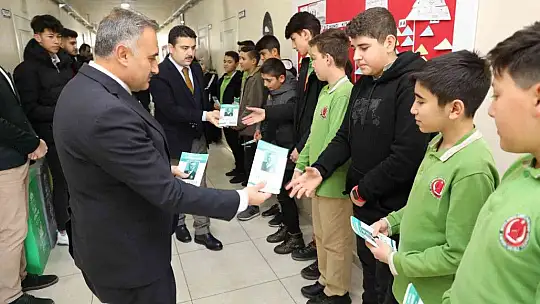 Protokolden öğrencilere motivasyon ziyareti