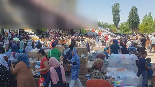 Mağazada izdiham