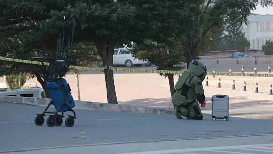 Kahramanmaraş'ta şüpheli paket alarmı