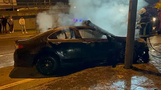 Kaza sonrası olay yerinden kaçtı