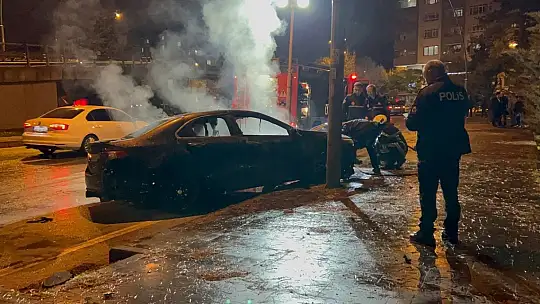 Kaza sonrası olay yerinden kaçtı