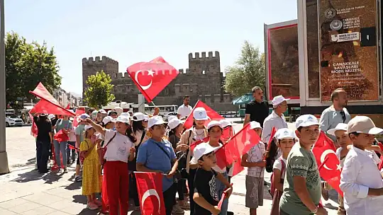 KAYMEK'in öğrencileri Çanakkale ruhunu yaşadı