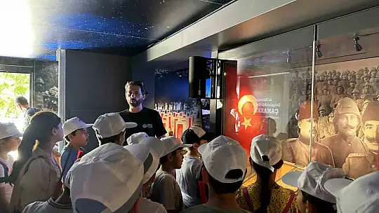 KAYMEK'in öğrencileri Çanakkale ruhunu yaşadı