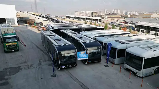 İlk araçlar teslim edildi hizmete başlayacak