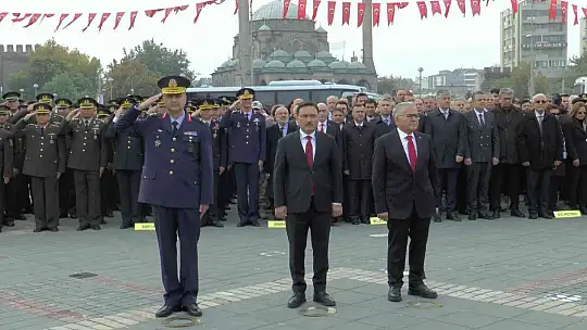Kayseri Ata'sını andı...