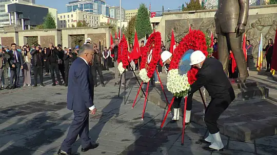 Kayseri'de 10 Kasım töreni