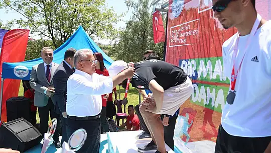 Kayseri'de Demokrasi ve Milli Birlik Günü Koşusu