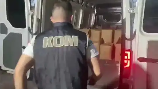 Kayseri'de tonlarca tütün ele geçirildi...