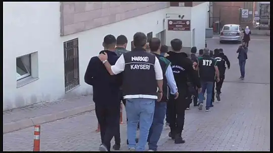 Kayseri'de narkotik ekipleri uyuşturucuya geçit vermiyor