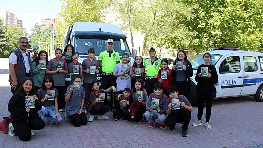 Kayseri'de okul yolunda her şey yolunda