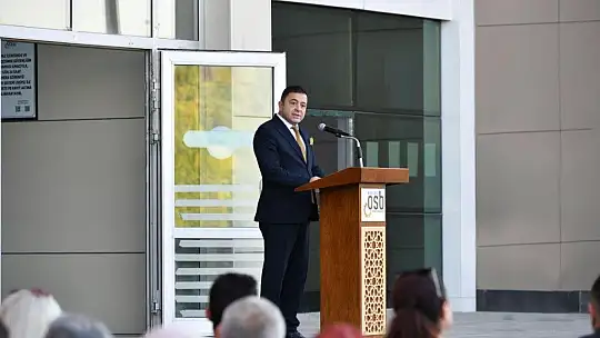 OSB Teknik Koleji'nde yeni Eğitim Yılı, törenle açıldı
