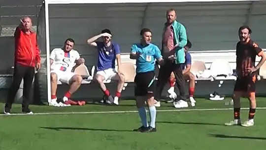 Kayseri Süper Amatör Kümede maç yarıda kaldı!