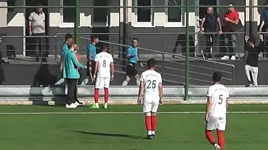 Kayseri Süper Amatör Kümede maç yarıda kaldı!