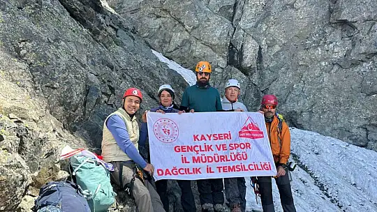 Kayserili dağcılar Büyük Kafkasların zirvesine tırmanacak