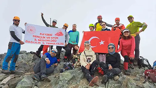 Kayserili dağcılar Büyük Kafkasların zirvesine tırmanacak