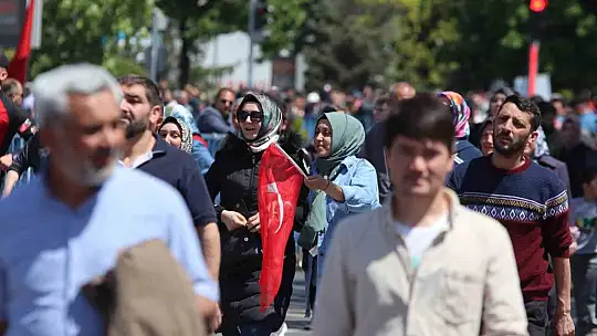 Kayserililerden Erdoğan'a sevgi gösterisi
