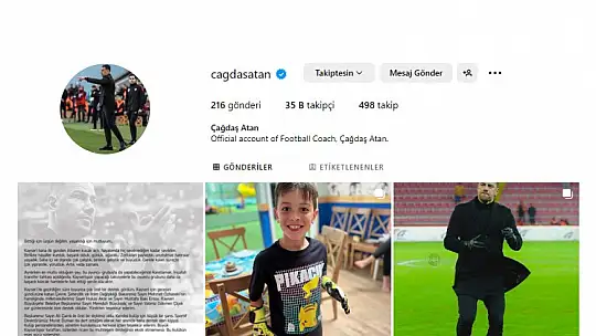Kayserispor'dan ayrılan Atan'dan yeni hamle