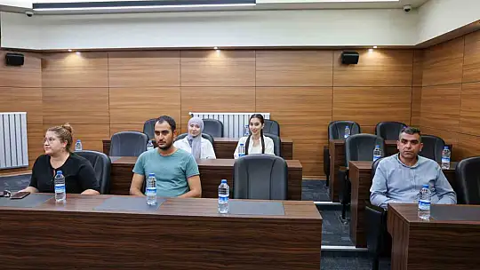Kırgız öğrencilerden o ilçeyi ziyaret etti!