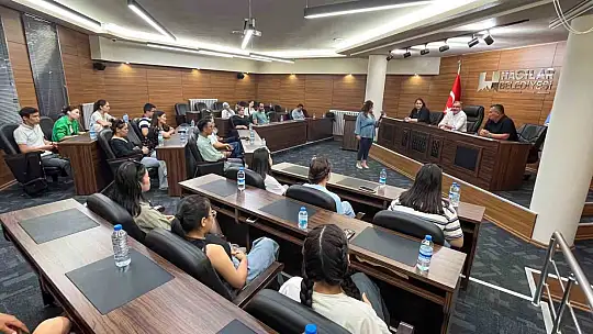 Kırgız öğrencilerden o ilçeyi ziyaret etti!