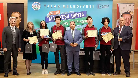 Talas'ta öğrenciler yarıştı!