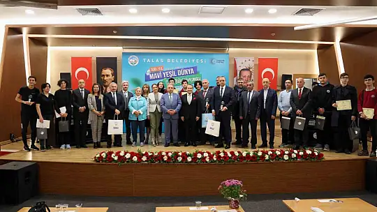 Talas'ta öğrenciler yarıştı!