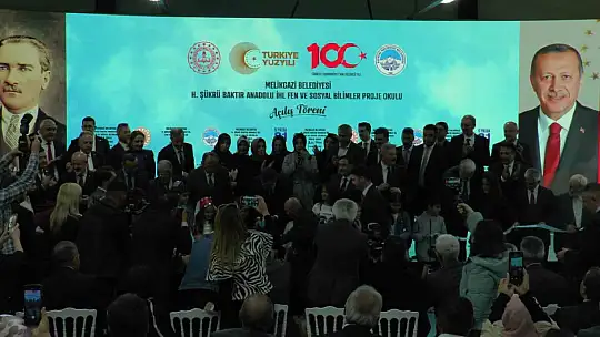 Melikgazi'de iki bakanlı açılış