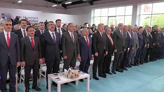 Melikgazi'de iki bakanlı açılış