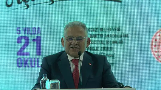 Melikgazi'de iki bakanlı açılış