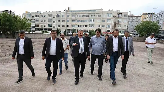 Kayseri'ye nefes olacak proje!