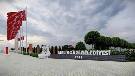 Melikgazi'den anlamlı park