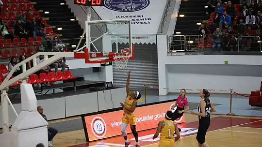 Melikgazi Kayseri Basketbol Takımı Beşiktaş'ı yendi