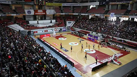 Melikgazi Kayseri Basketbol Takımı Beşiktaş'ı yendi