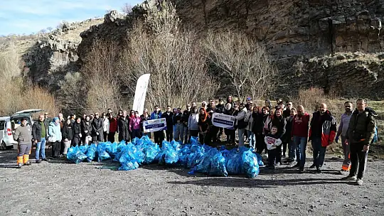 Kayseri'den tam 500 kilo toplandı